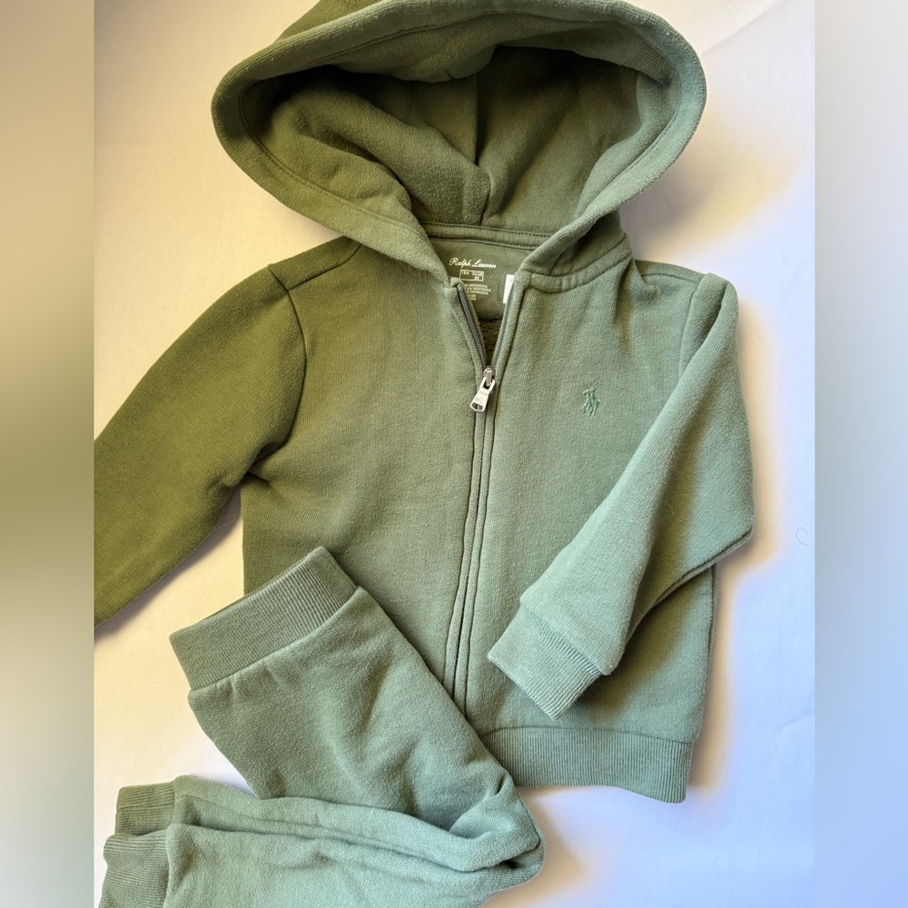 Ralph Lauren Sage Green Hoodie & Jogger Set